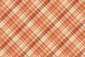 Warm, inviting plaid pattern in autumnal shades. Seamless design evokes comfort and tradition. Ideal for backgrounds, textiles, and seasonal projects. vector