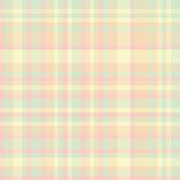 Pastel plaid pattern with soft, calming colors. Creates a cozy, vintage, or retro vibe. Great for backgrounds, textures, or fabric designs. Versatile for creative projects. vector