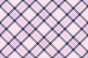 Elegant pink and blue plaid pattern, perfect for textile design, fashion, or website backgrounds. This subtle yet stylish design evokes a sense of calm and sophistication. vector