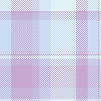 Pastel plaid pattern in soft lavender and light blue hues. Perfect for textiles, fashion, websites, and branding. Subtle, elegant design evokes feelings of calm and serenity. vector
