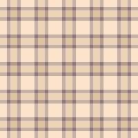 Subtle beige and taupe plaid pattern. Perfect for backgrounds, textile designs, or website layouts. Evokes feelings of warmth and calm. vector