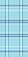 Seamless pastel blue plaid pattern. Ideal for textile design, website backgrounds, or stationery. Subtle texture adds visual interest, perfect for creating a calming and fresh aesthetic. vector