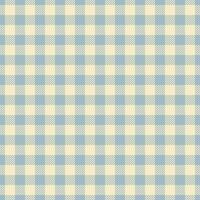 Classic gingham pattern in light blue and beige, perfect for backgrounds, textiles, or vintage designs. Timeless and versatile. Ideal for fabric design. vector