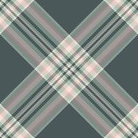 Stylish plaid pattern with intersecting stripes. Textile design concept for fashion, backgrounds, or creative projects needing a classic, textured feel. vector
