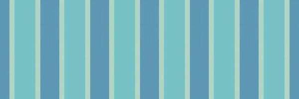 Surity vertical pattern textile, perfect lines background. Copular fabric stripe texture seamless in cyan and blue colors. vector