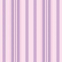 Burtain texture textile pattern, harmony lines fabric seamless. Lnternet vertical background stripe in pink lace and purple colors. vector