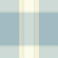 Classic tartan plaid pattern in soft blue and cream tones. Perfect for textile designs, backgrounds, or adding a touch of traditional elegance. Versatile stylish. vector