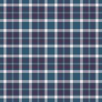 Classic plaid pattern in cool blues and purples. Seamless, versatile design. Great for backgrounds, textiles, or graphic design. Timeless aesthetic. vector
