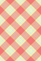 Silky seamless fabric texture, diwali background pattern. Stage textile plaid check tartan in red and lime colors. vector