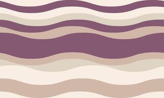 Serene abstract wave pattern in calming earth tones. Perfect for backgrounds, websites, textiles, and branding. The flowing lines evoke peace and tranquility, representing fluidity and movement. vector