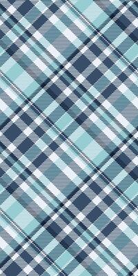 Oktoberfest textile seamless, pixel pattern background check. Suit plaid fabric tartan texture in blue and white colors.
