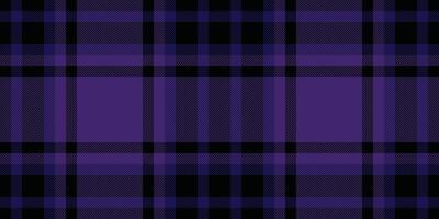 Intricate dark purple and black plaid pattern. Perfect for textile design, website backgrounds, or creating a moody, sophisticated atmosphere. vector