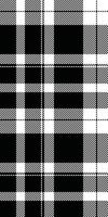 Stylish black and white plaid pattern. Perfect for textile design, fashion, website backgrounds, and print projects. vector