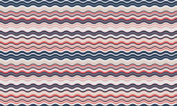 resumen ondulado rayas modelo en calmante pastel sombras. Perfecto para textil diseño, sitio web antecedentes, o embalaje. evoca un sentido de fluidez, ritmo, y amable movimienot. vector