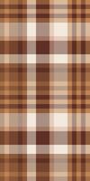 Fashionable textile seamless plaid, form tartan pattern background. Curve texture check fabric in orange and light colors. vector