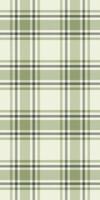 Elegant sage green and cream plaid pattern. Perfect for textile designs, website backgrounds, or crafting projects. vector