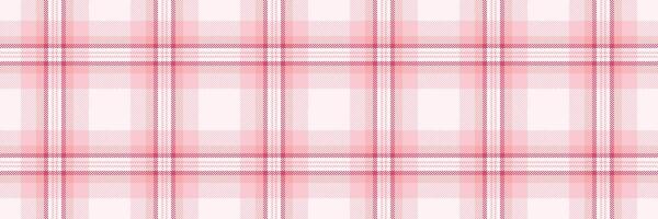 Soft pink and white plaid pattern. A delicate, seamless texture ideal for backgrounds, textiles, or website design. Evokes feelings of serenity and femininity. vector