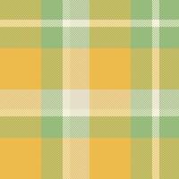Pixelated plaid pattern in warm, earthy tones. Features soft yellow, green, and cream colors. Ideal for backgrounds, textiles, or digital design projects needing a retro touch. vector