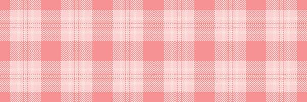 Soft coral pink and white checkered pattern. A delicate, subtle texture ideal for backgrounds, textiles, or website designs. Evokes feelings of calmness and femininity. vector