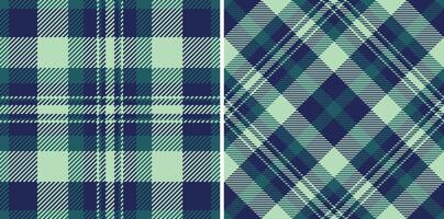 Classic plaid patterns in contrasting arrangements offer visual depth and texture. Use for backgrounds, textiles, or design projects needing a traditional touch. vector