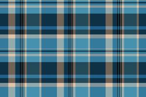 Elegant teal, beige, and navy plaid pattern. Perfect for textile design, website backgrounds, or apparel. vector