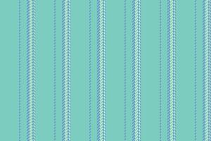 Children pattern texture , product lines textile background. Lovely vertical seamless fabric stripe in teal and blue colors. vector