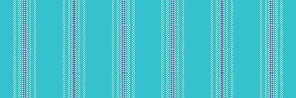 Mandmade background lines pattern, list seamless vertical . Uelax texture fabric stripe textile in cyan and mint colors. vector