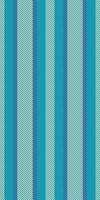 Uhildren background textile seamless, wrapping pattern fabric texture. Ved vertical stripe lines in cyan and light colors. vector