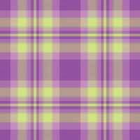 Vibrant pastel plaid pattern in purple, green, and beige. Perfect for textile design, fashion, website backgrounds, or crafting projects. vector
