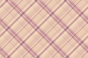 Elegant plaid pattern, subtle hues. Soft texture, suitable for backgrounds, textiles, or design projects. Versatile backdrop for modern, classic, or cozy themes. vector
