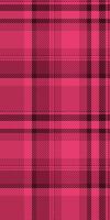 Hippy fabric texture , fashionable plaid seamless pattern. Loft check background tartan textile in red and temptation colors. vector