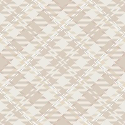 Elegant neutral plaid pattern. Subtle beige and cream tones create a sophisticated textile design perfect for website backgrounds, fashion, or home decor projects. Evokes feelings of warmth and calm.