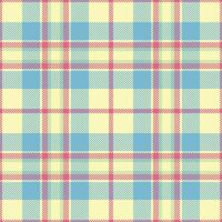 Pastel plaid pattern evokes springtime. Perfect for textiles, backgrounds, or design projects that need a cozy, classic, and colorful touch. vector