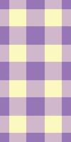 Pastel purple and yellow gingham pattern. Perfect for backgrounds, textiles, or website design. This cheerful, simple design evokes feelings of comfort and nostalgia. vector