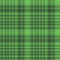 Vibrant green and dark green plaid pattern. Perfect for textile design, website backgrounds, or fashion projects. This seamless texture evokes feelings of nature, freshness, and style. vector