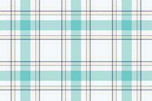 Seamless pastel teal and cream plaid pattern. Perfect for textile design, wallpaper, or website backgrounds. Evokes a sense of freshness and tranquility ideal for springsummer projects. vector