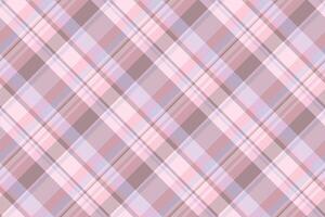 Formal seamless pattern , neutral check plaid tartan. 40s fabric textile background texture in light and pastel colors. vector