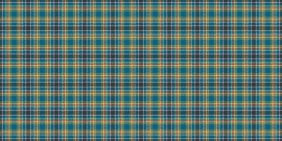 Vichy pattern check texture, rustic seamless fabric tartan. Scottish background textile plaid in dark and cyan colors. vector