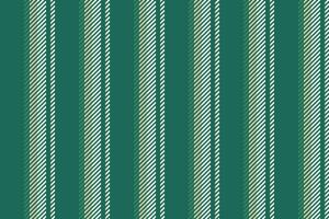 Canadian stripe fabric, idea texture vertical seamless. Children textile pattern lines background in teal and white colors. vector