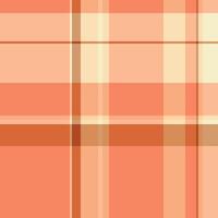 Subtle peach and brown plaid pattern. Perfect for textile design, backgrounds, or website textures. Evokes feelings of warmth, comfort, and understated elegance. vector