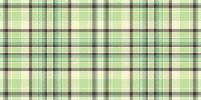 Pastel green and cream plaid pattern. Perfect for textile design, website backgrounds, or crafting projects. This soft, subtle texture evokes feelings of calm and freshness. vector