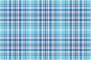 Cool blue plaid pattern. Perfect for textile designs, website backgrounds, or fashion projects. Clean, crisp lines create a calming, refreshing aesthetic. vector