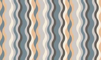 Abstract wavy stripes pattern in calming pastel shades. Perfect for textile design, website backgrounds, or any project needing a modern, fluid aesthetic. Evokes feelings of serenity and movement. vector