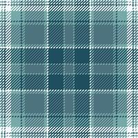 Classic tartan pattern in cool teal tones. Timeless textile design perfect for backgrounds, overlays, or adding a touch of traditional style to your project. vector