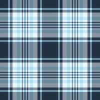 Classic plaid pattern in cool blues and grays. Seamless repeating design ideal for textile design, backgrounds, and modern graphic projects. Versatile timeless. vector