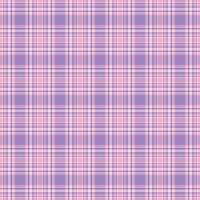 Length fabric check , artistic pattern tartan texture. Perfect seamless plaid background textile in pink and violet colors. vector