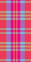Everyday pattern check fabric, apparel background tartan. Tough texture plaid seamless textile in bright and orange colors. vector