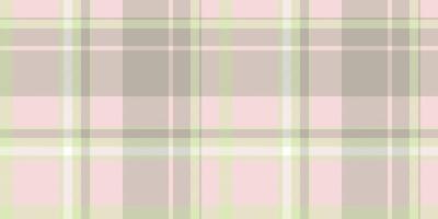 Subtle pastel plaid pattern in soft pinks, greens, and greys. Ideal for textile design, backgrounds, website design, and crafting projects. Evokes a feeling of calm and femininity. vector