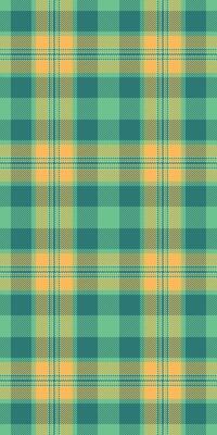 Vibrant teal and orange plaid pattern. Perfect for textile design, fashion, website backgrounds, or any project needing a cheerful, modern texture.