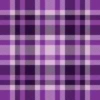 Vibrant purple and lavender herringbone plaid pattern. Perfect for textile design, fashion, websites, or branding. This seamless texture evokes feelings of warmth and sophistication. vector